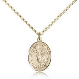  Gold Filled St. Saint Paul of the Cross Medal Pendant 3/4 
