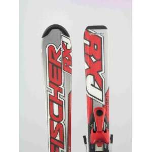 Used Fischer RXJ Kids Snow Ski with Salomon S305 Binding 120cm C 