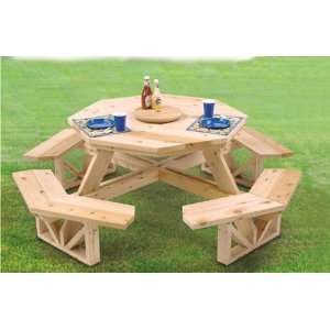 Octagon Picnic Table Plans Woodworking