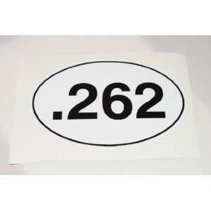 WE CANT ALL BE RUNNERS .262 Oval Euro Decal   Large   glossy sticker 