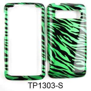  CELL PHONE CASE COVER FOR HTC TROPHY P6985 TRANS GREEN 