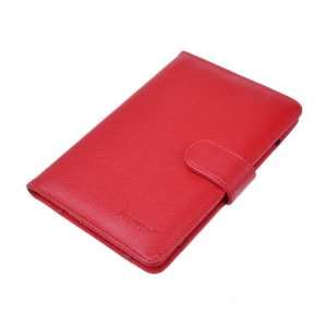 BestDealUSA Hot Red Leather Cover Case Holder For Kindle Fire Tablet 7 
