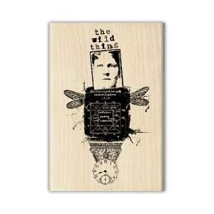  The Wild Thing Wood Mounted Rubber Stamp