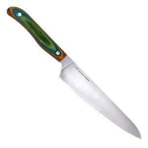 New West Knife Works Fusionwood Chefs Knife, 8 inch  