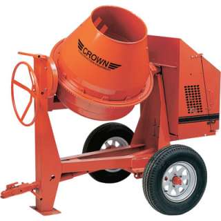 FREE SHIPPING Crown Equipment Cement Mixer 9 Cu. ft #609958  