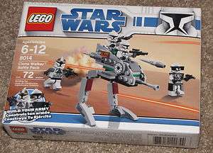 LEGO STAR WARS SET 8014 CLONE WALKER BATTLE PACK MISB MINT NEW  