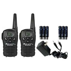 Midland LXT114VP 22 Channel 18 Mile FRS/GMRS Two Way Radio Pair Walkie 