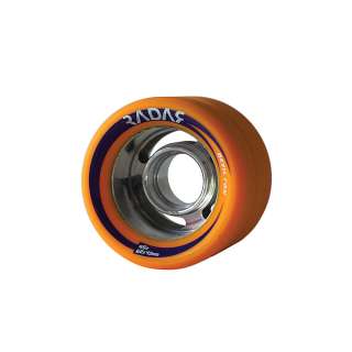 Radar Devil Ray Roller Skate Wheels 2012 62mm/Orange/Firm NEW  