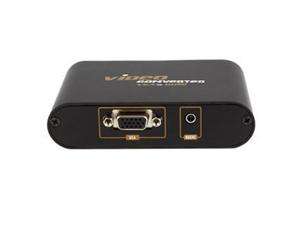    Fosmon VGA to HDMI Converter Box (VGA + 3.5mm Audio In 