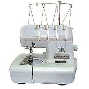 Rex RX 3044 Sewing Machine, 4 Thread Overlock Serger w/Accessories 