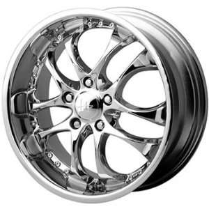 Helo HE825 15x7 Chrome Wheel / Rim 4x4.5 with a 38mm Offset and a 72 