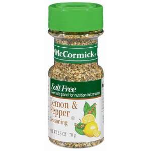 McCormick Salt Free Lemon & Pepper Seasoning   6 Pack