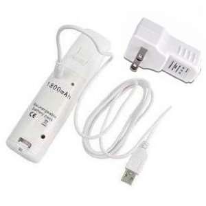   Wii Remote with USB Charging Cable And AC Wall Adapter Electronics