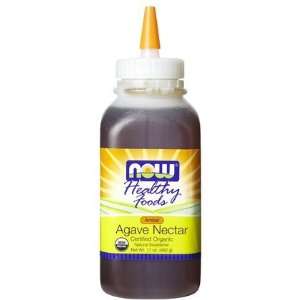  NOW Foods Agave Nectar (Liquid), 17 oz (Quantity of 5 