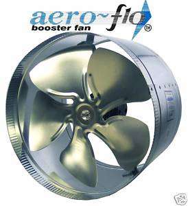 10 Aero Flo 650 HIGH CFMs inline Duct Air Booster Fan  