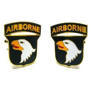    U.S. Army Airborne 101ST 101 ST Division Cufflinks: Jewelry