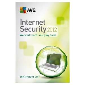  Avg    AVG 2012 Internet Security 1 User 1 Year 