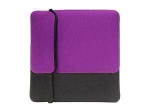   Treasures Black/Purple FlipIt 10 Neoprene Tablet Sleeve Model 07104