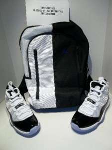 Jordan Concord 11 XI Backpack Laptop bag Nike Kobe Foamposite Galaxy 