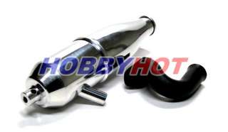 HOBBY HOT Tuned Exhaust Pipe + Header for 1/10 Car SO060  