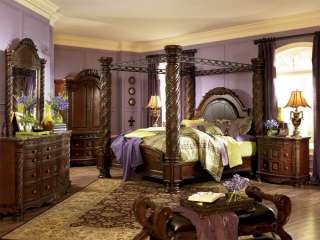   SHORE OR SOUTH SHORE BEDROOM COLLECTION MARBLE TOP, CANOPY  