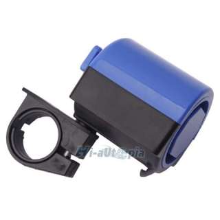 New Ultra loud Electronic Bicycle Bike Bell Ring Horn Blue  