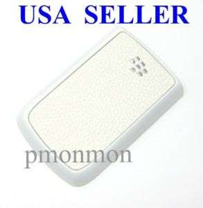 Blackberry Bold 9700 White Battery Cover Replacement  