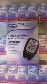 TRUEbalance Blood Glucose (600) Test Strips FREE METER KIT NO CODING 