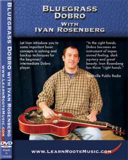 Ivan Rosenberg Bluegrass Dobro DVD NEW  