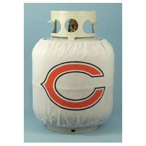  CHICAGO BEARS NFL BBQ Grill GAS Propane TANK CANNISTER 