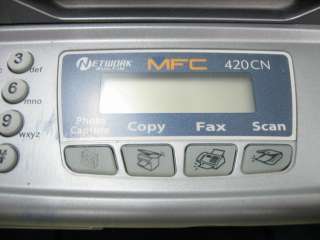 Brother MFC 420CN Copy/Fax/Printer/Scanner MFP  