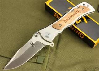 NEW BROWNING Folding counter strike Pocket knife 339 White  