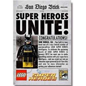 LEGO Batman SDCC 2011 San Diego Comic Con Exclusive Mini 