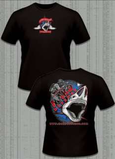 Mako Defense New Tactical T Shirt Shark Design Athletic Cut 100% 