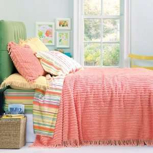  Butter Chic Chenille Bedspread   Queen: Home & Kitchen