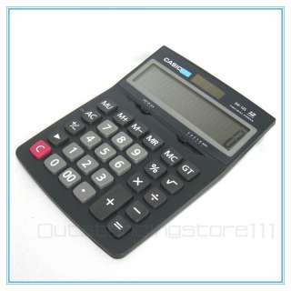 CASIO DX 12S Desktop Electronic Calculator 12 DIGITS Two Way Power