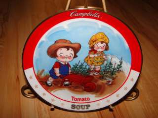 THE CAMPBELL KIDS Tomato Soup Danbury Mint Plate  