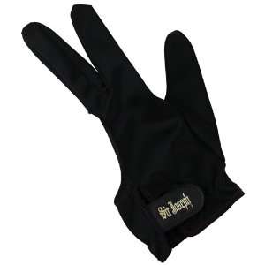   Sir Joseph Adjustable Black Billiard Glove   Small: Sports & Outdoors