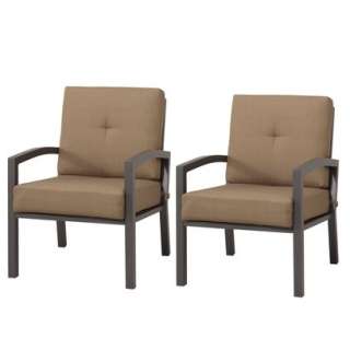 Target Home™ Smithwick 2 Piece Metal Patio Club Chair Set   Taupe 