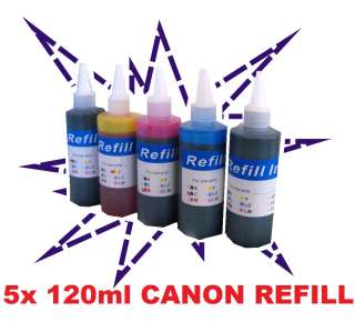CANON BULK INK REFILL FOR MP620 MP630 MP640 MX850 MX860  