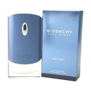  GIVENCHY BLUE LABEL by Givenchy EDT SPRAY 3.3 OZ Beauty