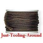 tandy leather brown sewing awl thread for stitching hides canvas