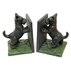  Cast Iron Scottie Standing Bookends: Everything Else