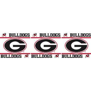  NCAA Georgia Bulldogs Wall Paper Border 