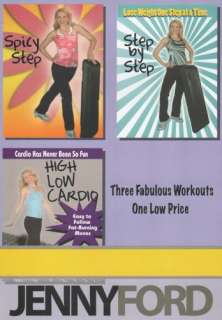   WORKOUTS SPICY STEP HI LO CARDIO NEW & STEP BY STEP AEROBICS  