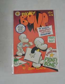 Bone 3 7th Print Cartoon Books 1994 VF Jeff Smith  