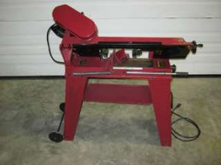Central Machinery No. 93762 Horizontal / Vertical Band Saw   Very Nice 