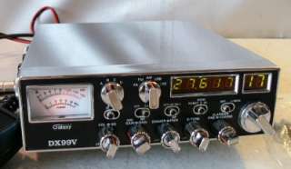   BEAUTIFUL GALAXY DX99V 40 CHANNEL BASE MOBILE CB RADIO CHROME  