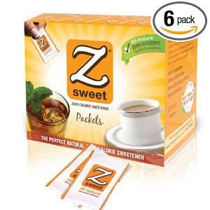 Zsweet All Natural Zero Calorie Sweetener, 40 Count, 1.4 Ounce Boxes 
