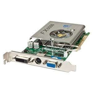   GeForce FX5500 256MB DDR AGP DVI/VGA Video Card w/TV Out Electronics